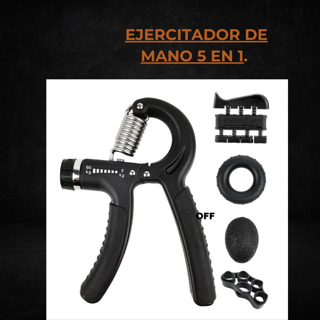 EJERCITADOR DE MANO 5 EN 1